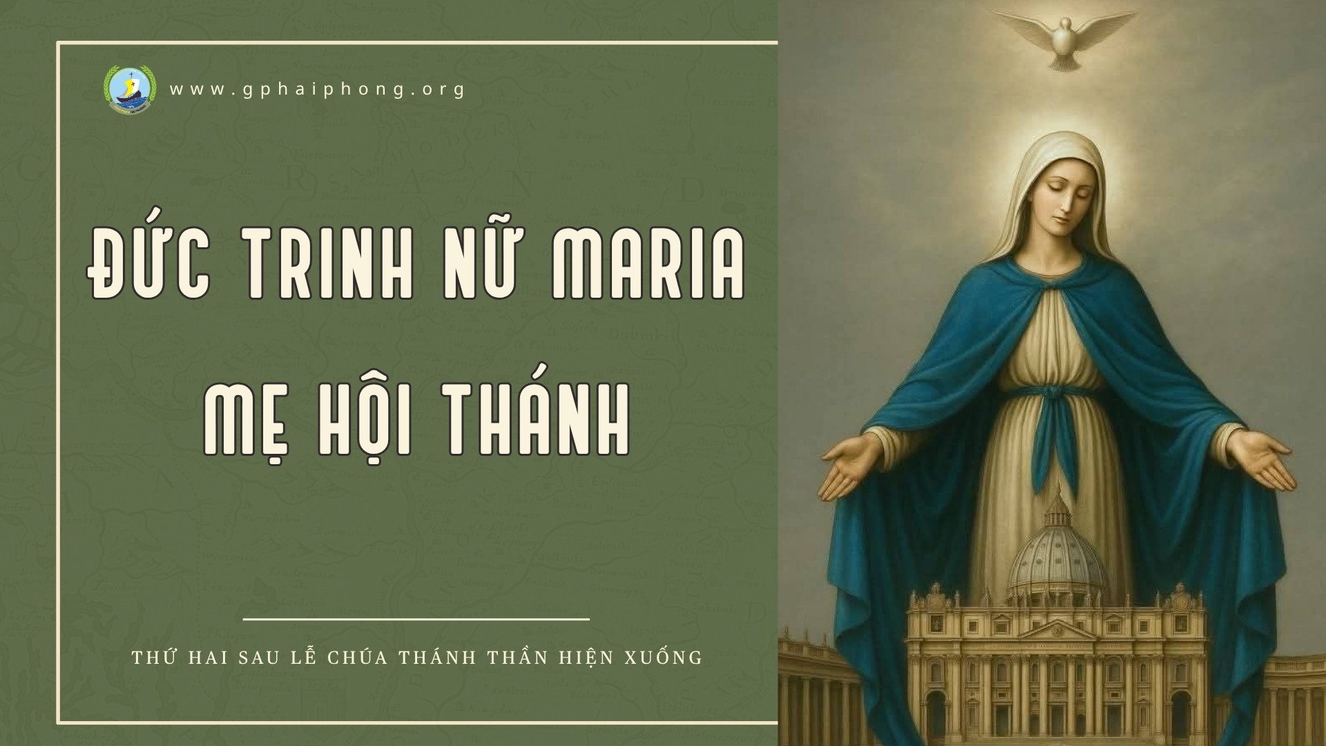 Lễ Đức Trinh Nữ Maria, Mẹ Hội Thánh